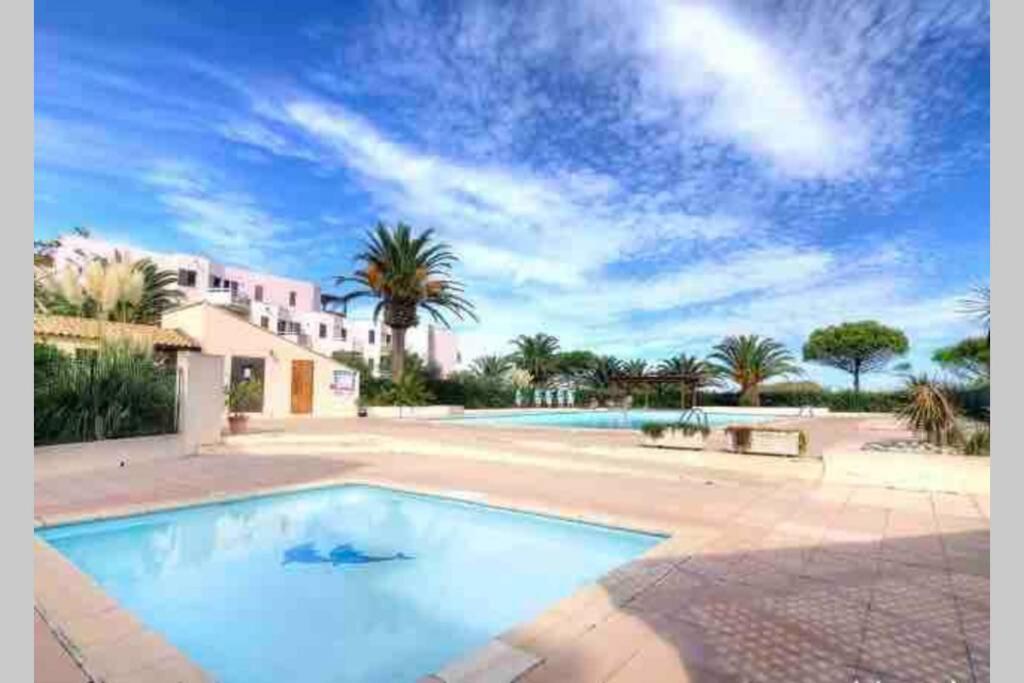 Les Capitelles Bord De Plage Avec Grande Piscine - Vue Montagne Saint-Cyprien  Exterior foto