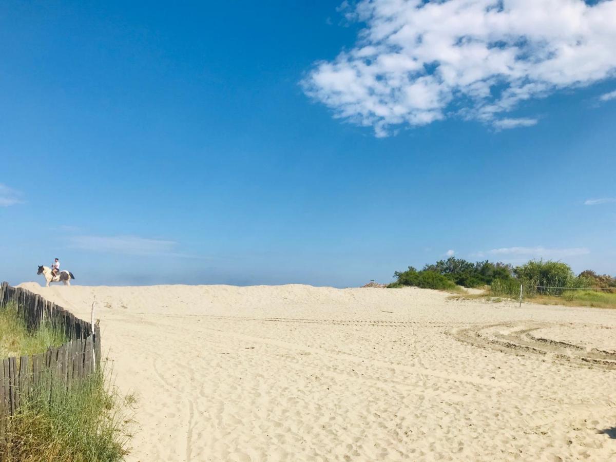 Les Capitelles Bord De Plage Avec Grande Piscine - Vue Montagne Saint-Cyprien  Exterior foto